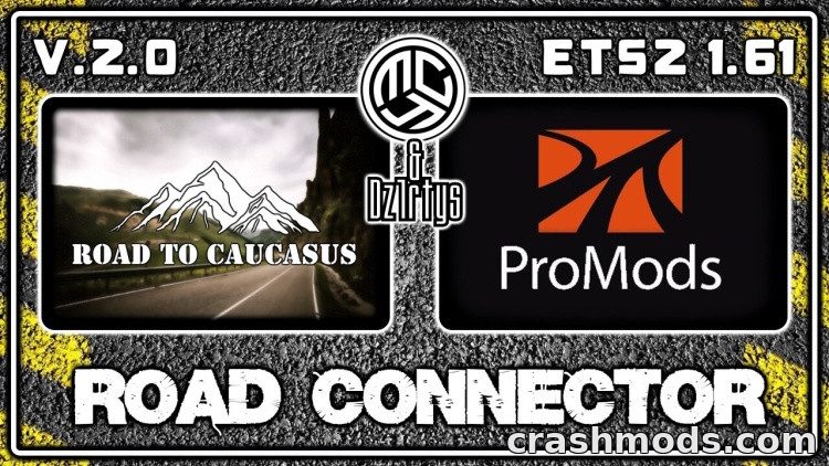 Road to Caucasus and ProMods – Road Connection Euro Truck Simulator 2 mod screenshot