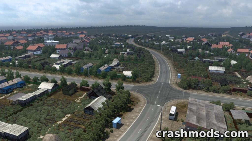 Road to Caucasus – Expansive Regional Map Add-on Euro Truck Simulator 2 mod screenshot