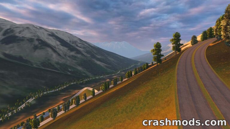 Road to Lake Louise – Scenic Banff National Park Route Assetto Corsa mod screenshot