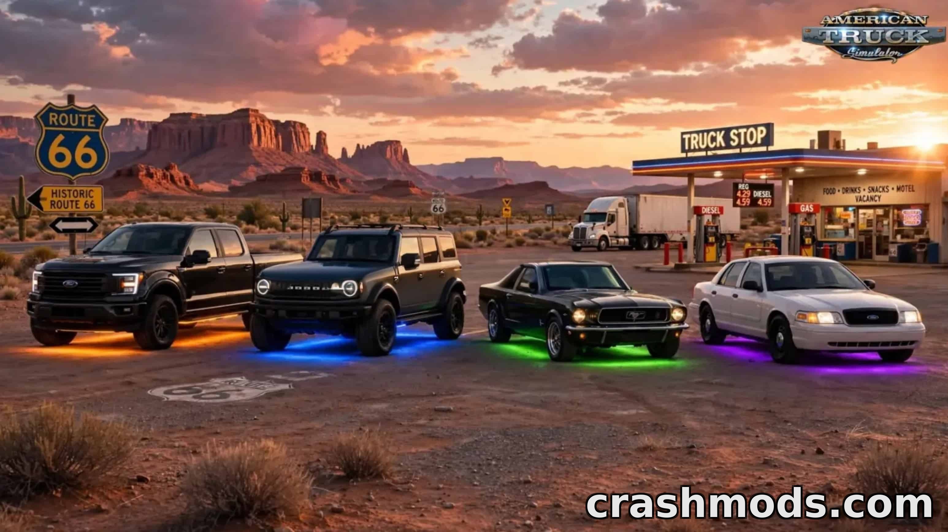 Road Trip Ford Underglow Lights – Custom Color Kit – screenshot 2