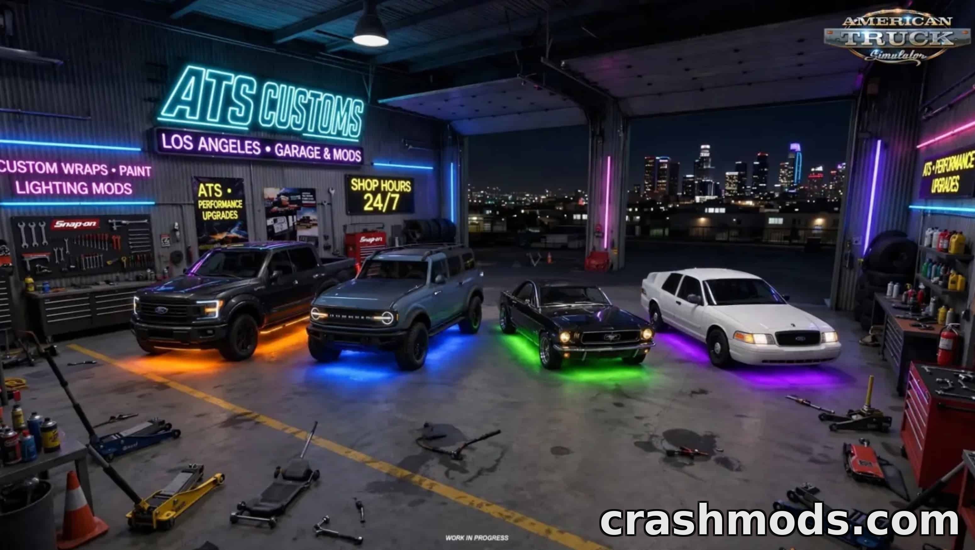 Road Trip Ford Underglow Lights – Custom Color Kit – screenshot 5