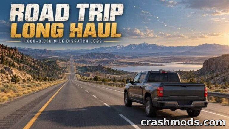 Road Trip Long Haul – Extended Ford Dispatch Range American Truck Simulator mod screenshot