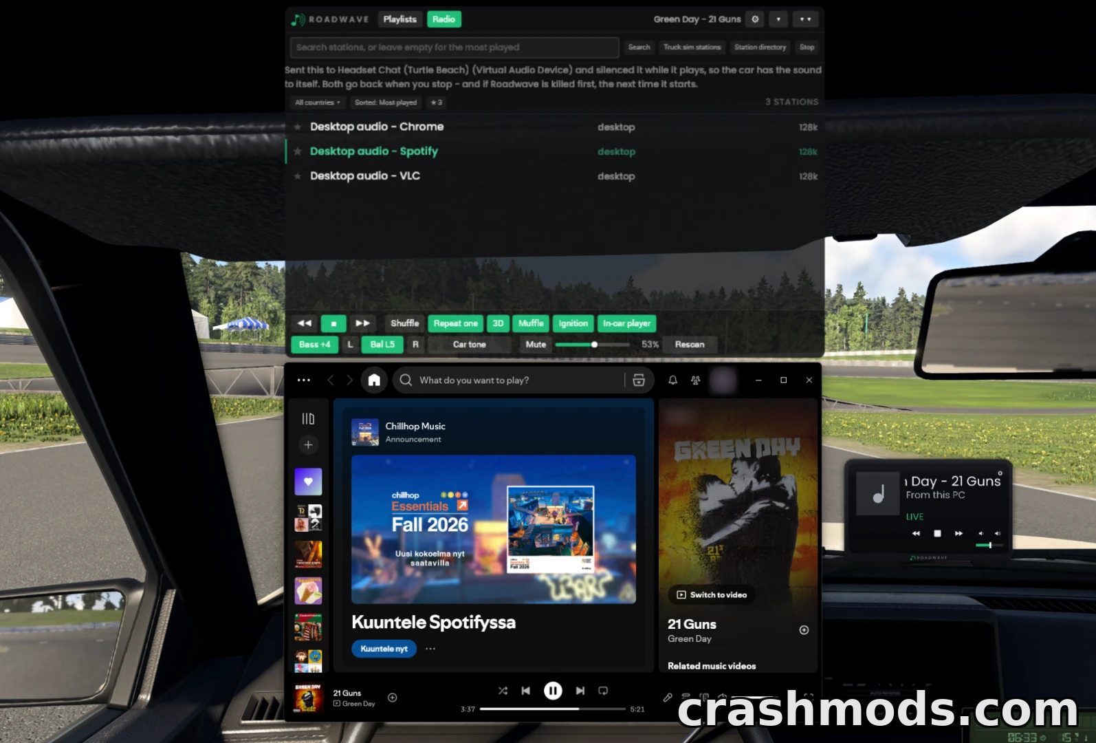 Roadwave – In-Car Music Player with 3D Positional Audio – screenshot 7