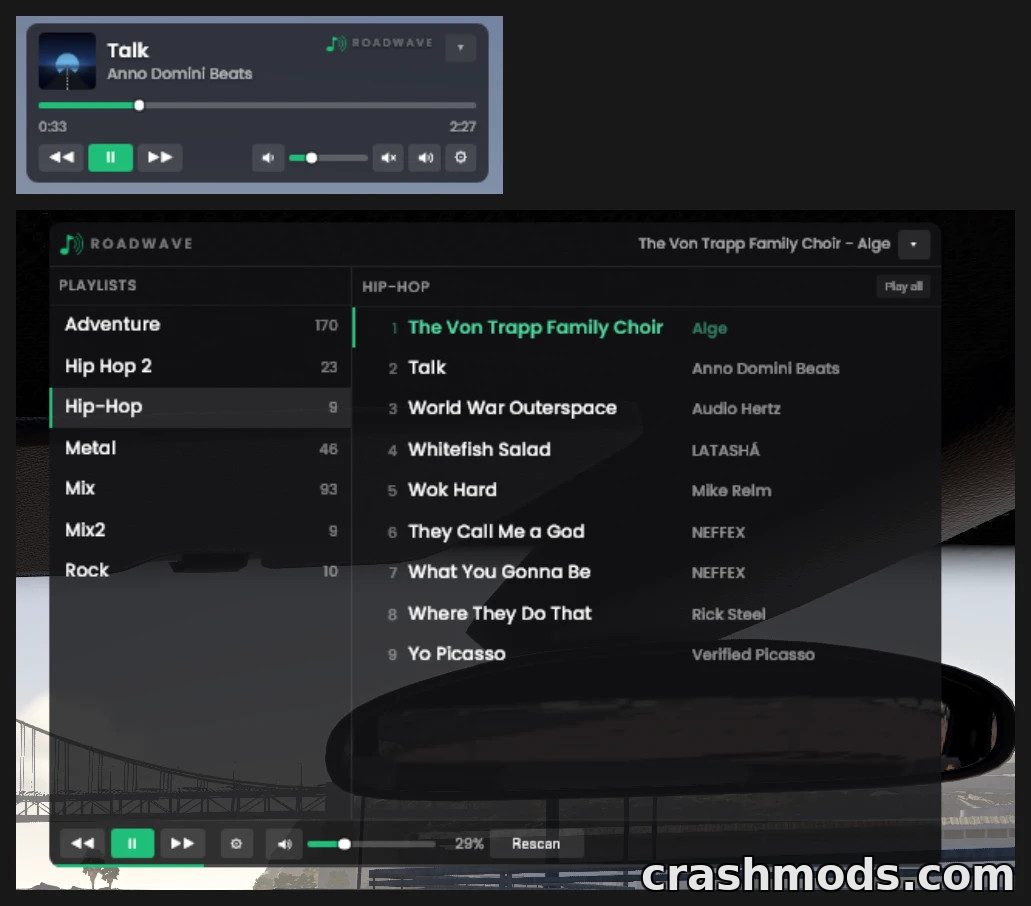 Roadwave – In-Car Music Player with 3D Positional Audio – screenshot 14