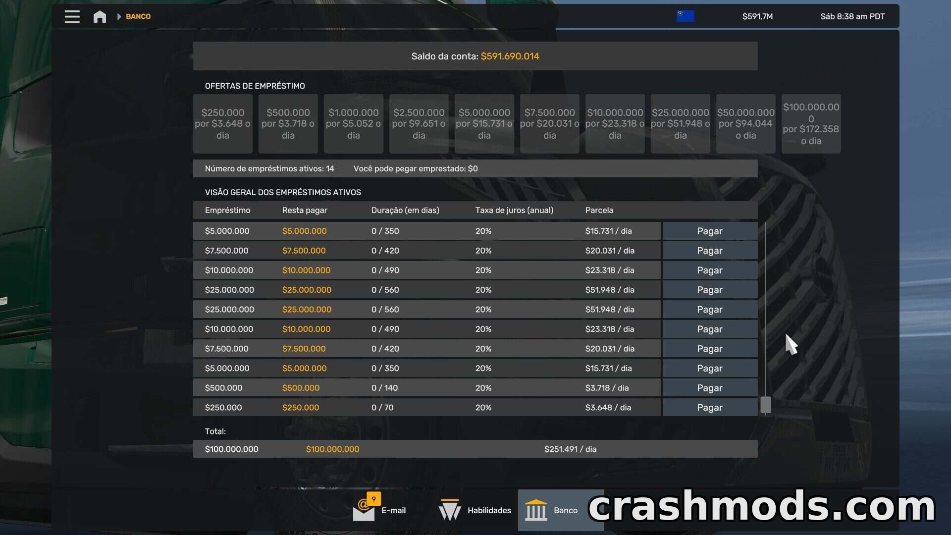RODONITCHO Bank – In-Game Loan System – screenshot 3