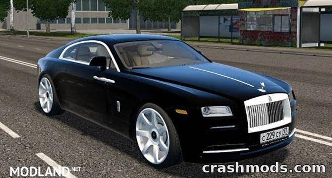 Rolls-Royce Wraith – Four-Seat Luxury Coupe with Seven Extras City Car Driving mod screenshot