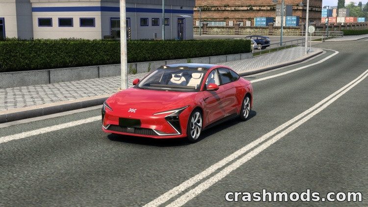 SAIC IM L7 – Smart Electric Sedan with Rebuilt Physics Euro Truck Simulator 2 mod screenshot