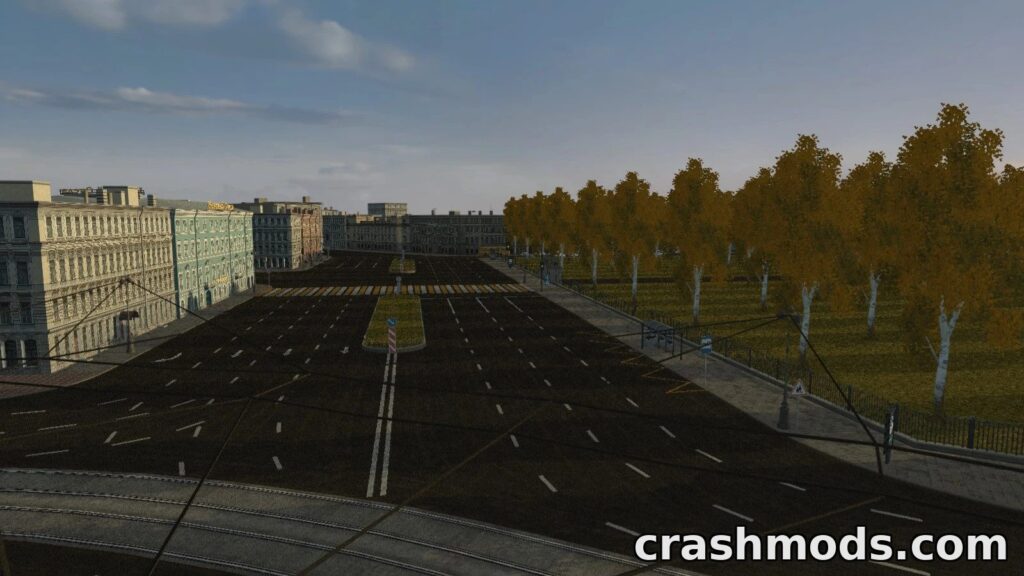 Saint Petersburg Map – Detailed Open-World City Exploration City Car Driving mod screenshot