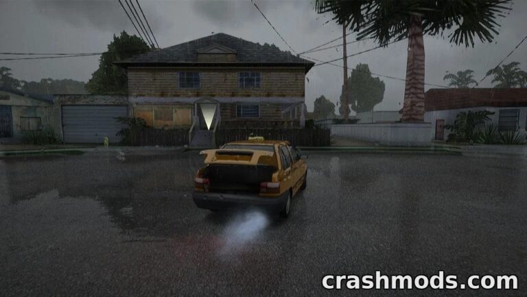 Saipa Pride Saba Taxi – City Taxi Car Conversion GTA San Andreas mod screenshot