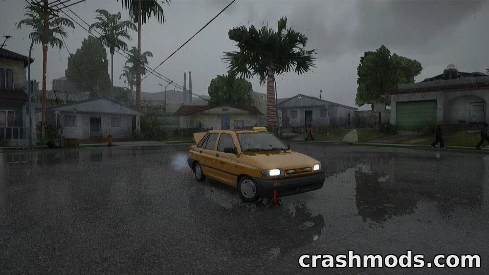 Saipa Pride Saba Taxi – City Taxi Car Conversion – screenshot 2