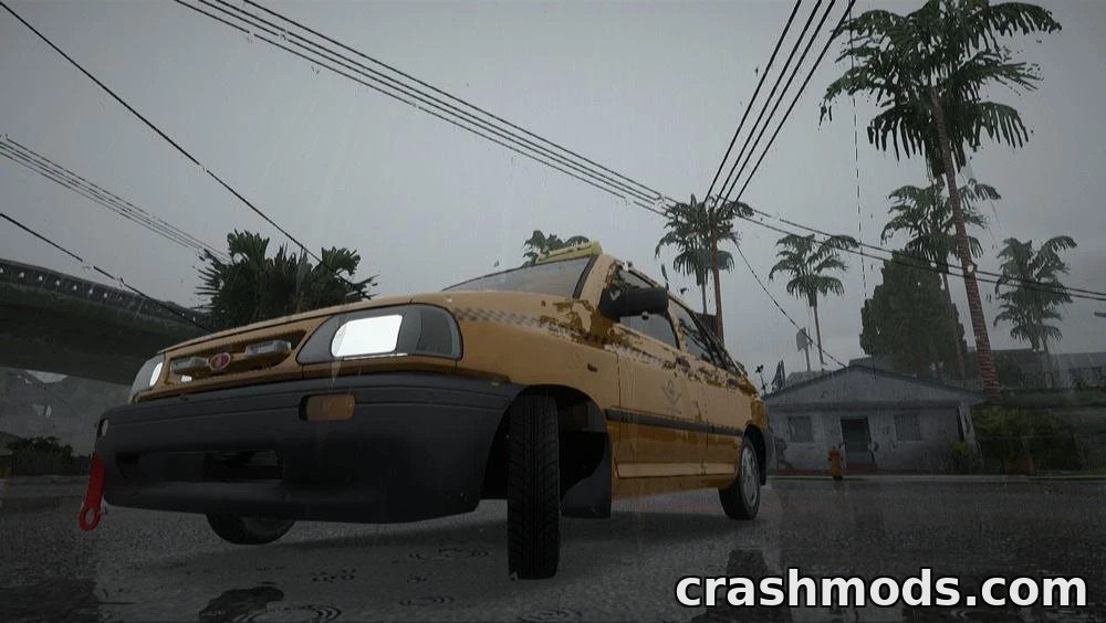 Saipa Pride Saba Taxi – City Taxi Car Conversion – screenshot 4