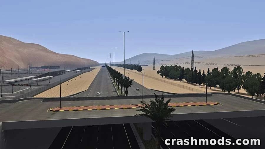 Saudi Arabia Streets – Urban Circuit with Traffic Elements – screenshot 4