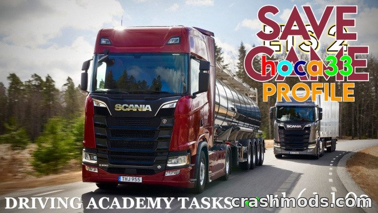 SaveGame Profile – 100 Million Euros and Max Level Euro Truck Simulator 2 mod screenshot