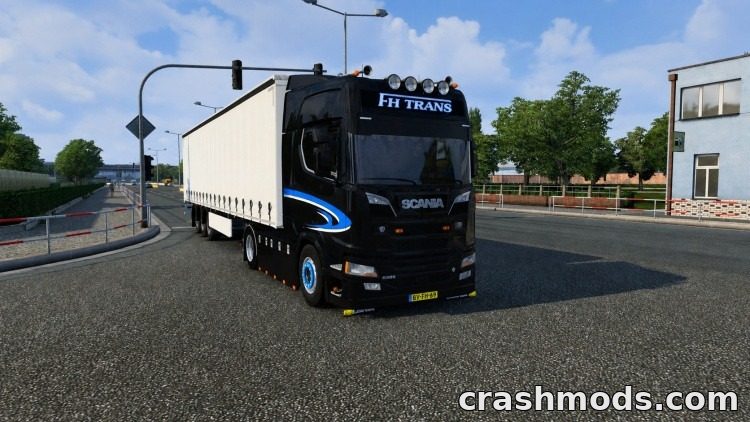 Scania Next Generation R580 FH Trans – Lite Truck Version Euro Truck Simulator 2 mod screenshot