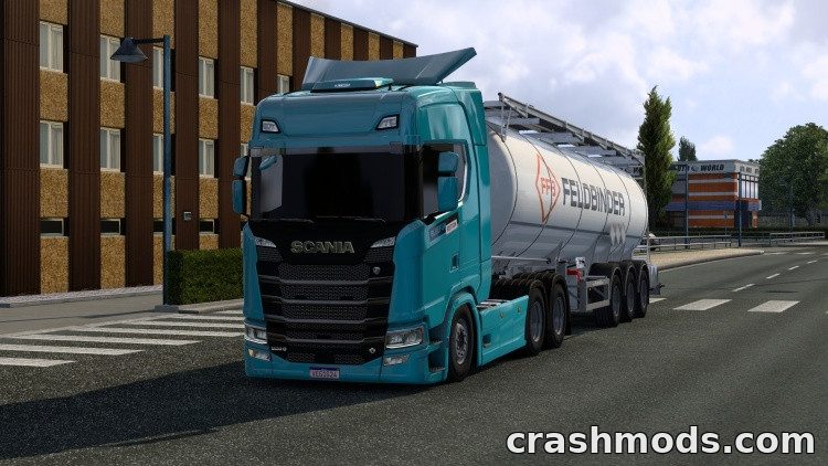 Scania NTG R and S – Skins and Brazilian Accessories Euro Truck Simulator 2 mod screenshot