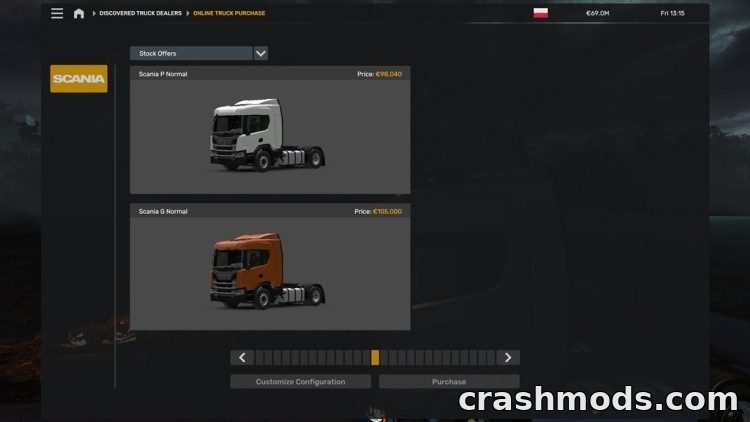 Scania P & G Next Generation – Dealer Trucks with Custom Cabs – screenshot 3