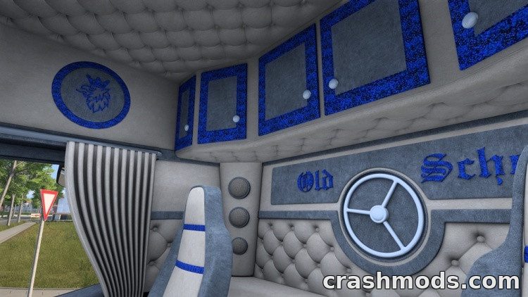 Scania S and R Next Gen – Old School Interior with Own Slots – screenshot 2