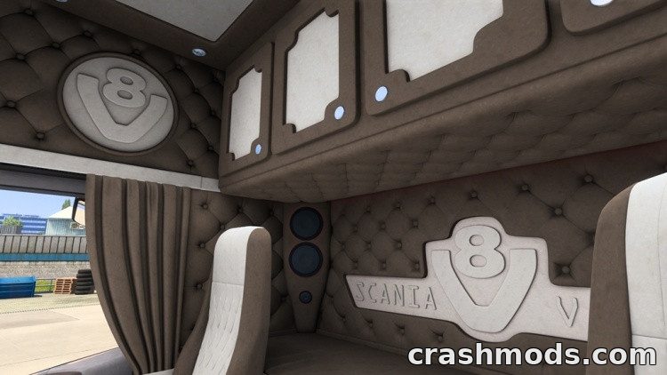 Scania S and R Next Gen – Vabis Interior with Own Slots – screenshot 3