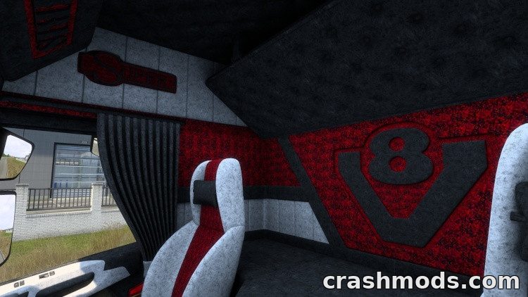Scania S/R Next Generation Interior – Full Cabin with Own Slots – screenshot 4