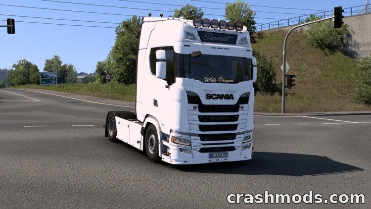 Scania S560 White Dragon – Special Interior and EVR Sound – screenshot 2