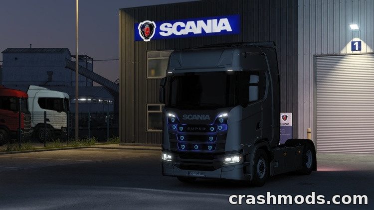 Scania SR Luminated Badges – Lit Logos for S, R and P Series – screenshot 2