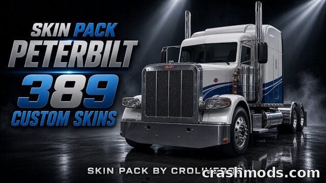 SCS 389 Skin Pack – Custom Paint Schemes for Peterbilt 389 – screenshot 2