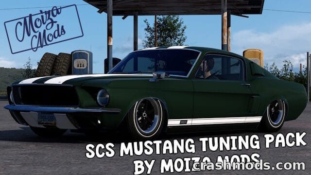 SCS Mustang Tuning Pack – Custom Styling Parts American Truck Simulator mod screenshot