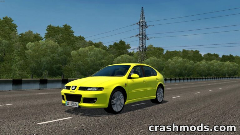SEAT Leon Cupra R 2003 – 1.8T Turbo Hot Hatch with 16 Extras City Car Driving mod screenshot