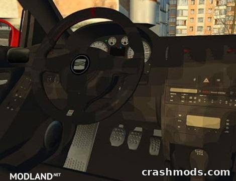 Seat Leon – Lightweight Car for Early Game Versions City Car Driving mod screenshot
