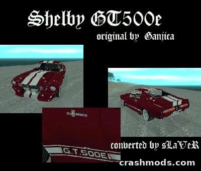 Shelby GT500 E – Vice City Conversion by sLaVeR GTA San Andreas mod screenshot