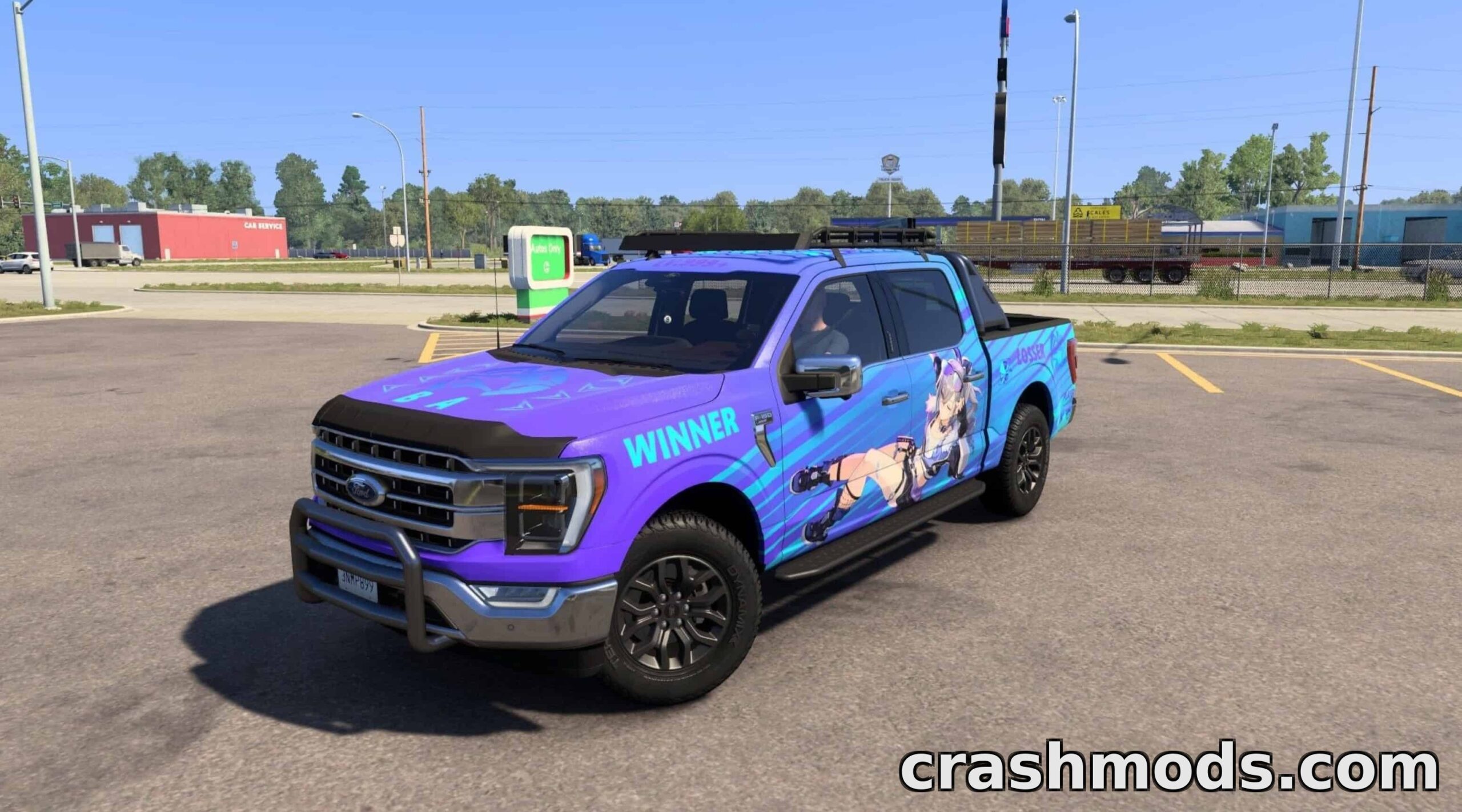 SilverWolf F-150 Skin – Custom Paint Design – screenshot 1
