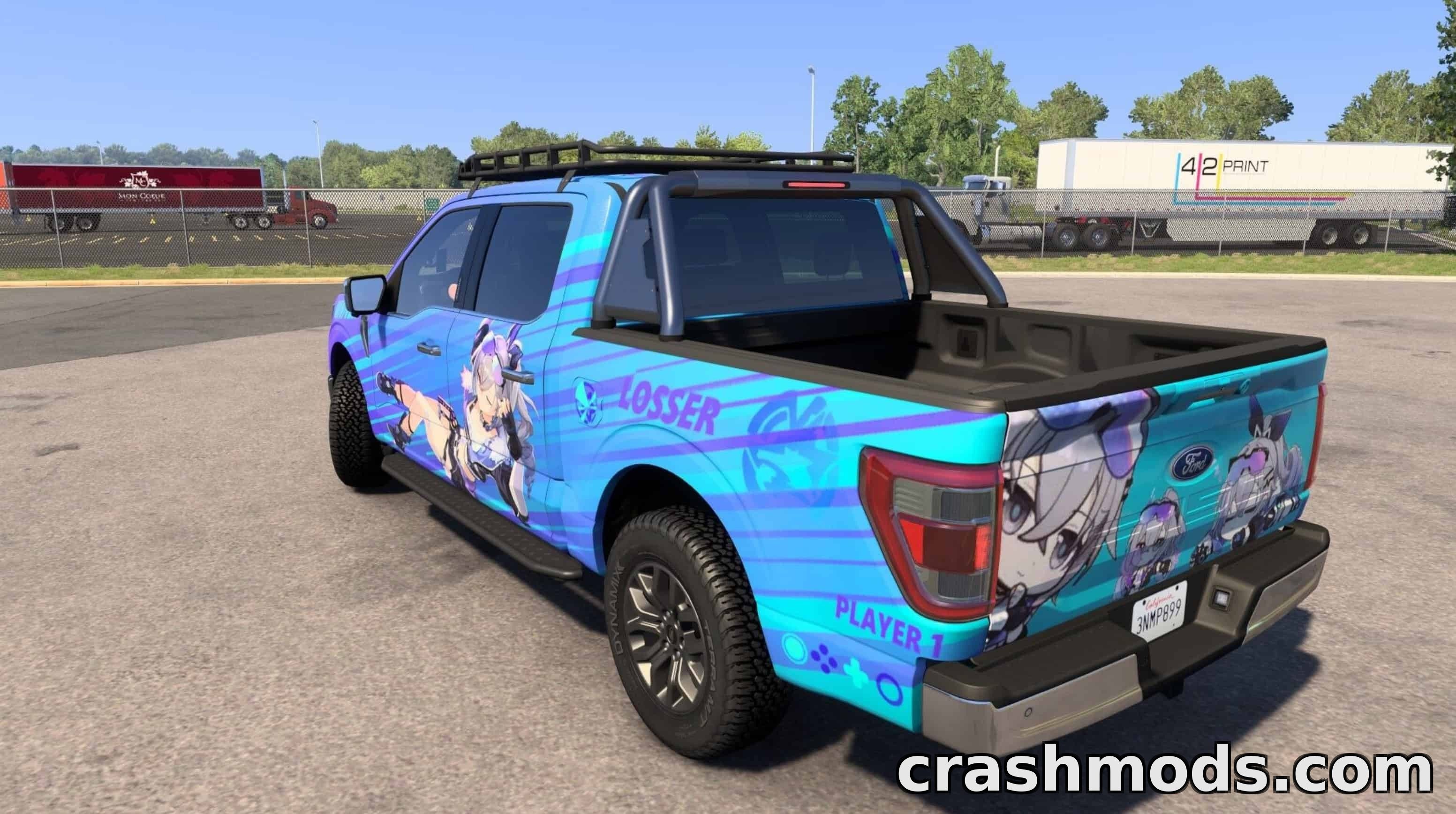 SilverWolf F-150 Skin – Custom Paint Design – screenshot 3