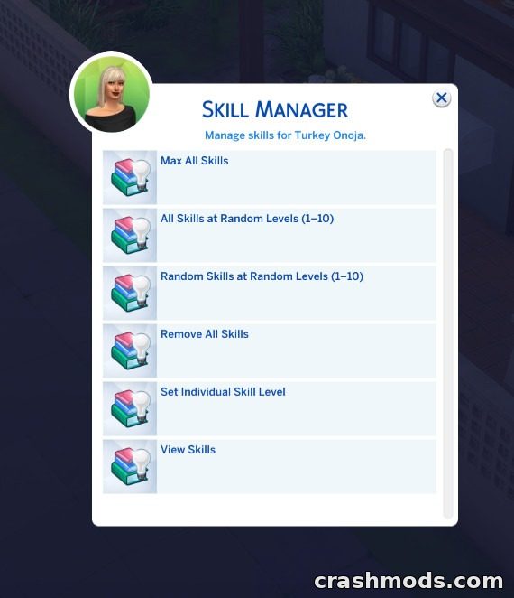 Skill Manager – Sim Skill Control Tool – screenshot 5