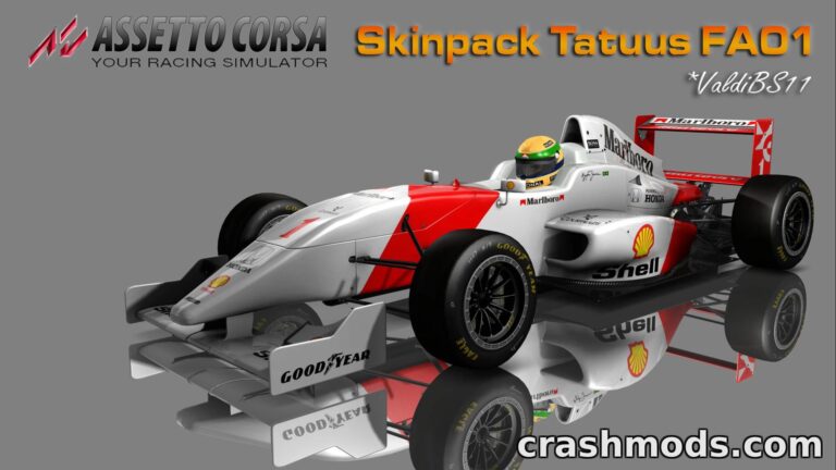Skinpack Tatuus FA01 – 21 Custom Racing Liveries Assetto Corsa mod screenshot