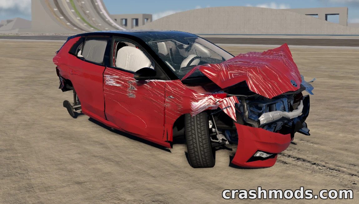 Škoda Fabia MK4 – Airbags, Scratches and Police Version – screenshot 4
