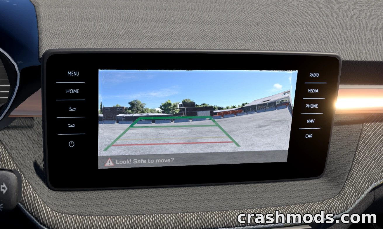 Škoda Fabia MK4 – Airbags, Scratches and Police Version – screenshot 5