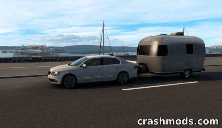 Skoda MPT – Realistic Superb Styled Passenger Car American Truck Simulator mod screenshot