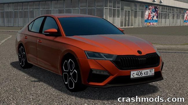Skoda Octavia 2020 1.4 TSI – Styled as the Octavia RS A8 City Car Driving mod screenshot