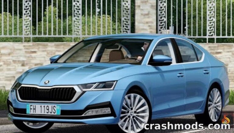 Škoda Octavia Mk4 2020 – 1.4 TSI Compact Family Car City Car Driving mod screenshot