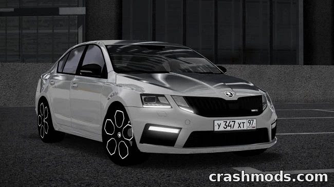 Skoda Octavia RS 2017 – 220 hp with 9 Extras City Car Driving mod screenshot