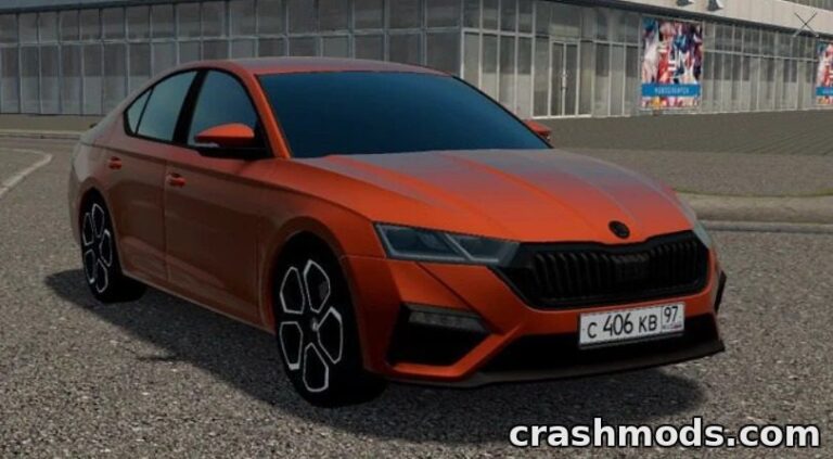 Skoda Octavia RS A8 2020 – 230 hp Conversion City Car Driving mod screenshot