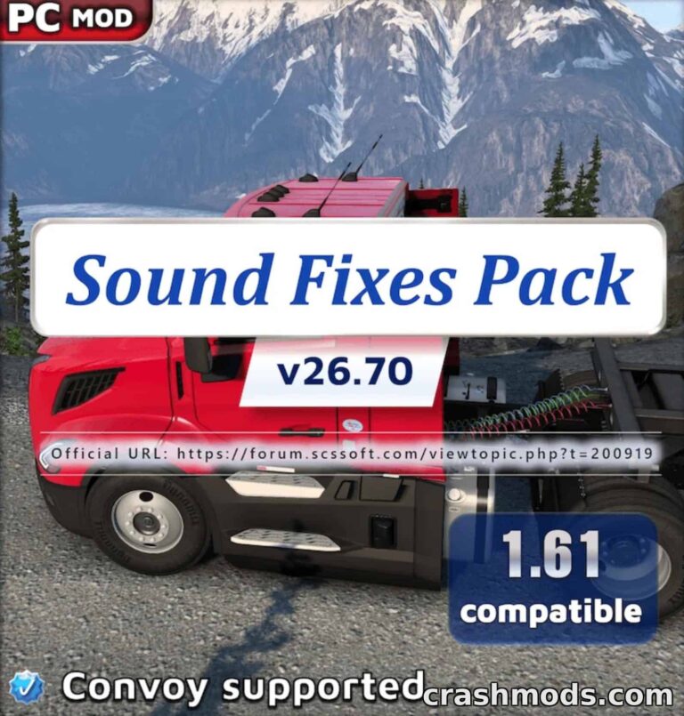 Sound Fixes Pack – Enhanced Truck & Traffic Audio American Truck Simulator mod screenshot