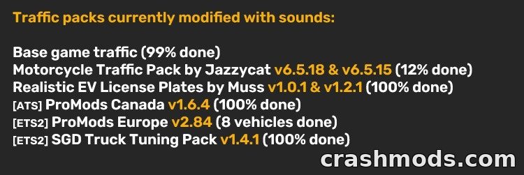 Sound Fixes Pack – Golf Mk5 Engine and Scania S Horn Update – screenshot 4