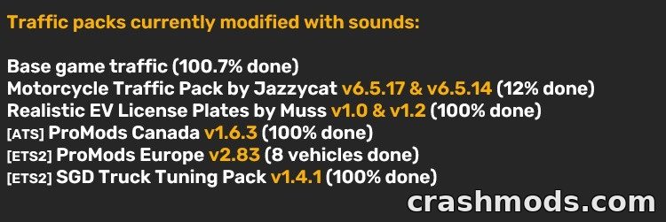 Sound Fixes Pack – Immersive Sounds for Traffic and Weather – screenshot 4