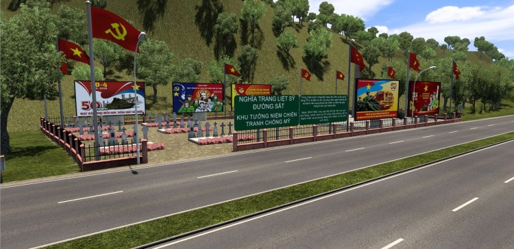 Southeast Asia – Myanmar, Vietnam and Laos Map Euro Truck Simulator 2 mod screenshot