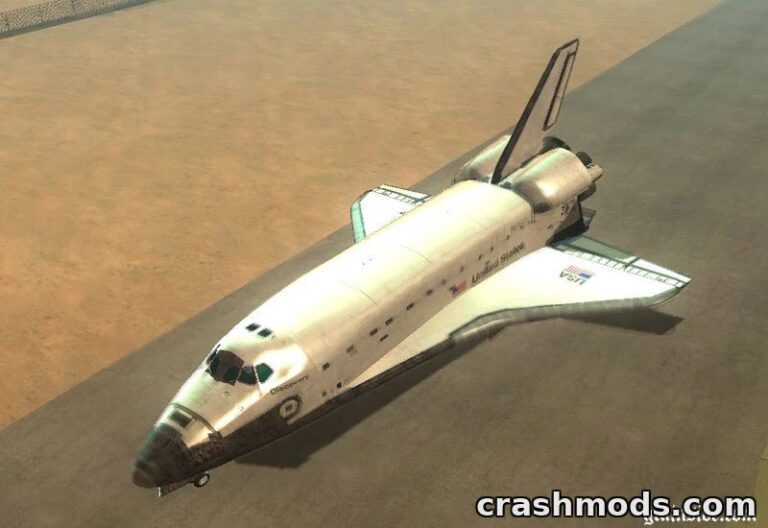 Space Shuttle Six Variants – Realistic Flight and Interiors GTA San Andreas mod screenshot