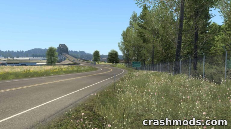 Spring Weather & Environment Overhaul – ATS American Truck Simulator mod screenshot