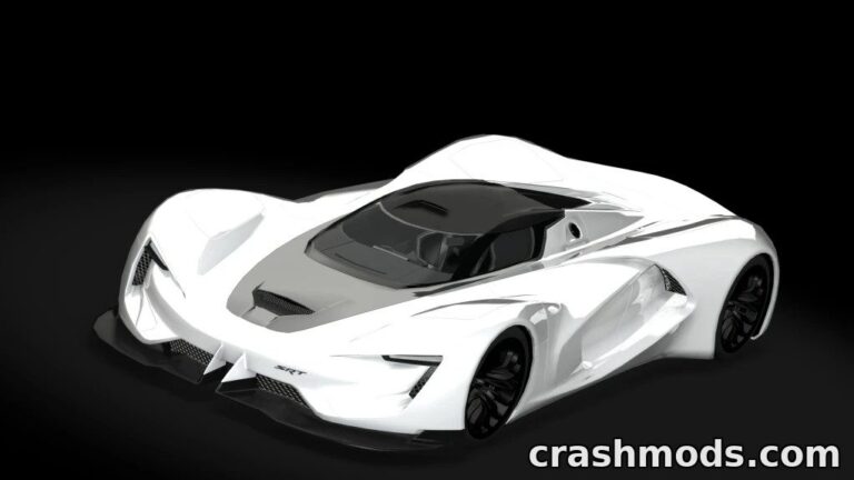 SRT Tomahawk – Futuristic Hypercar Concept Assetto Corsa mod screenshot