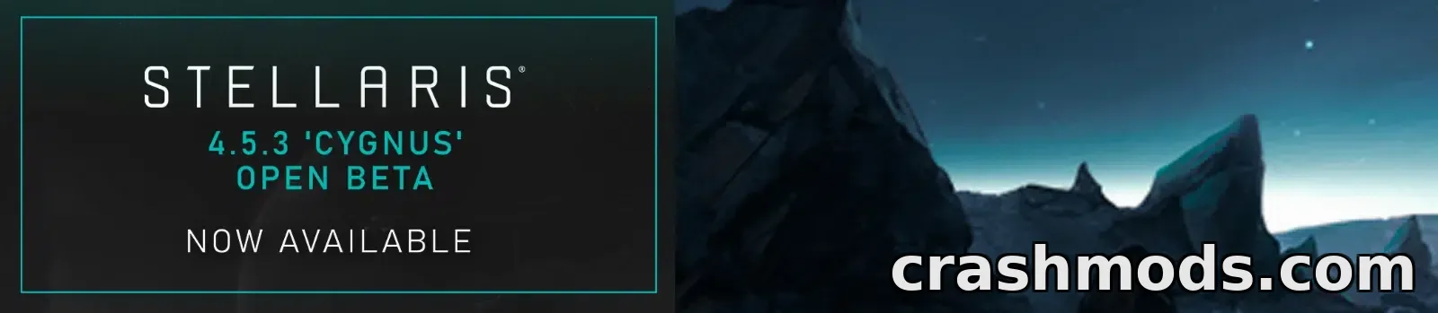 Stellaris galaxy map showing planets and districts during the 4.5.3 Cygnus open beta