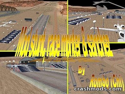 Stunt and motocross tracks featuring jumps for Monster and Sanchez bikes in GTA San Andreas. Designed by Rambo.